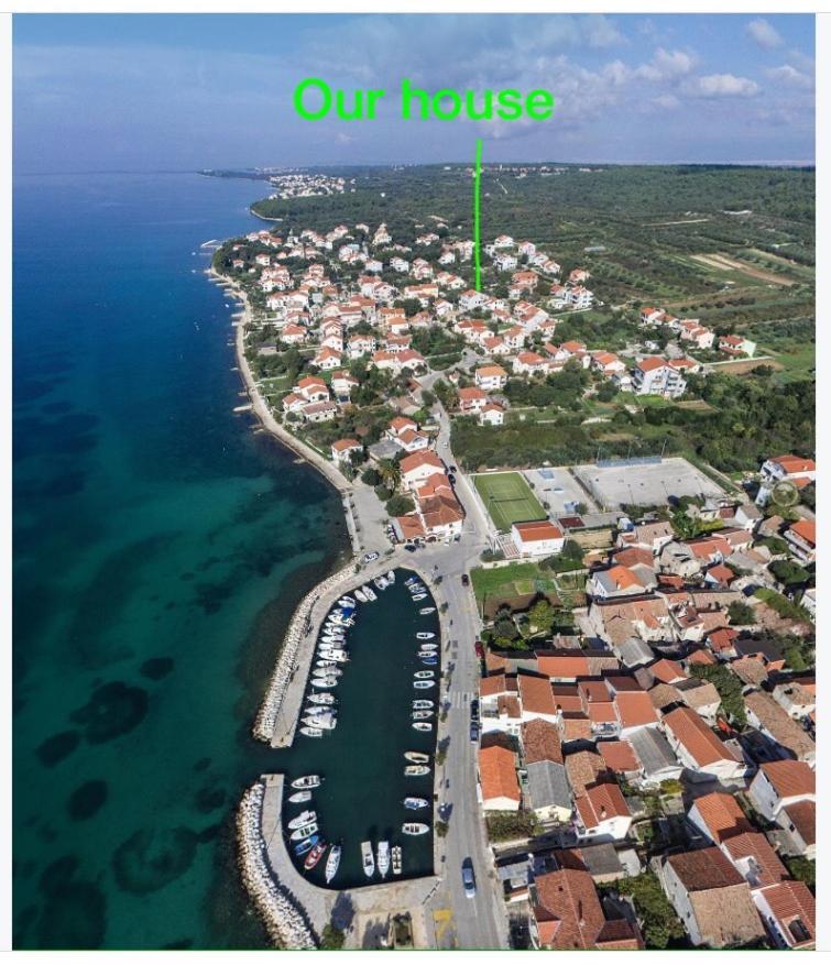Apartman Lipotica Diklo Zadar Luaran gambar